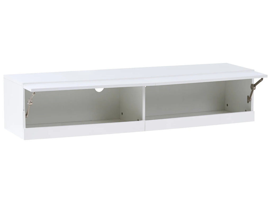 TV Stand with LED EDMONTON White