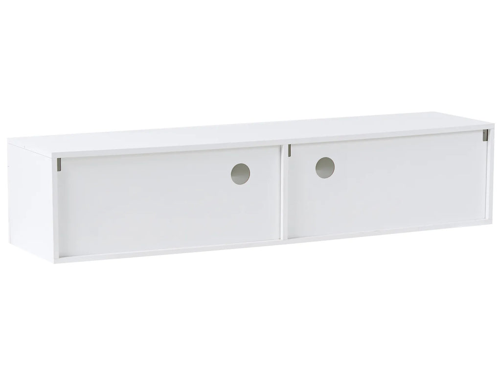 TV Stand with LED EDMONTON White