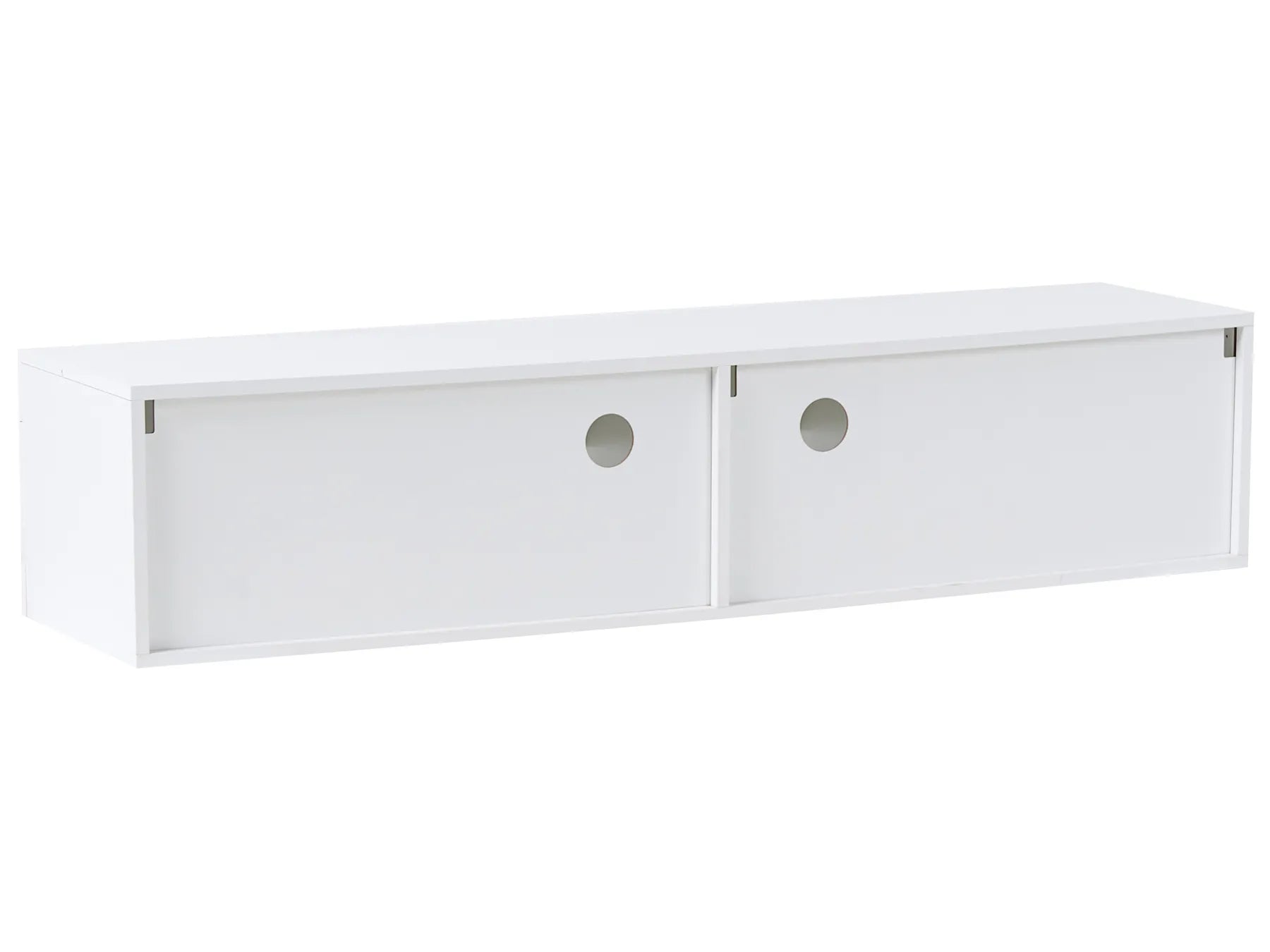 TV Stand with LED EDMONTON White