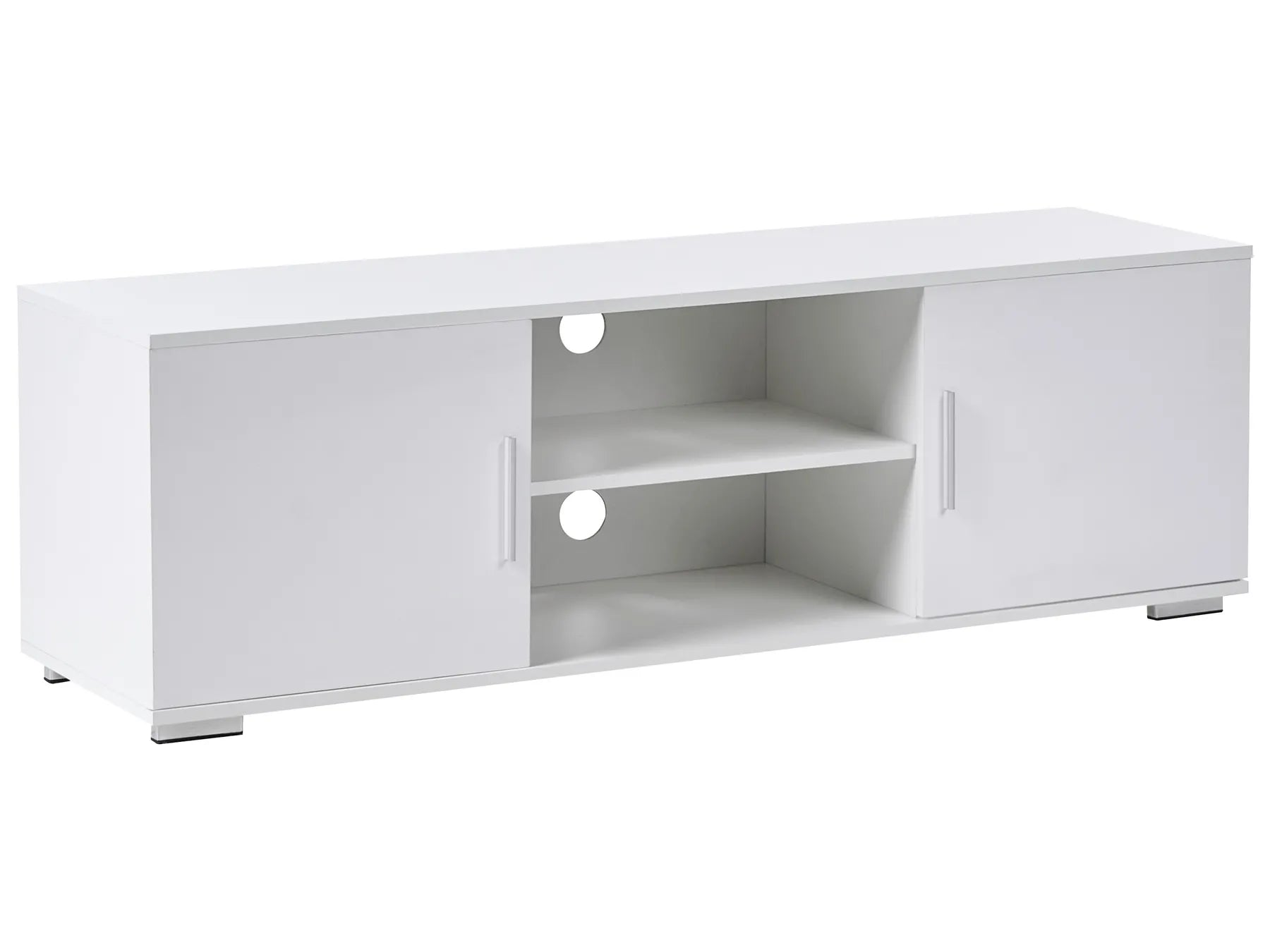 TV Stand with LED CHILLIWACK White