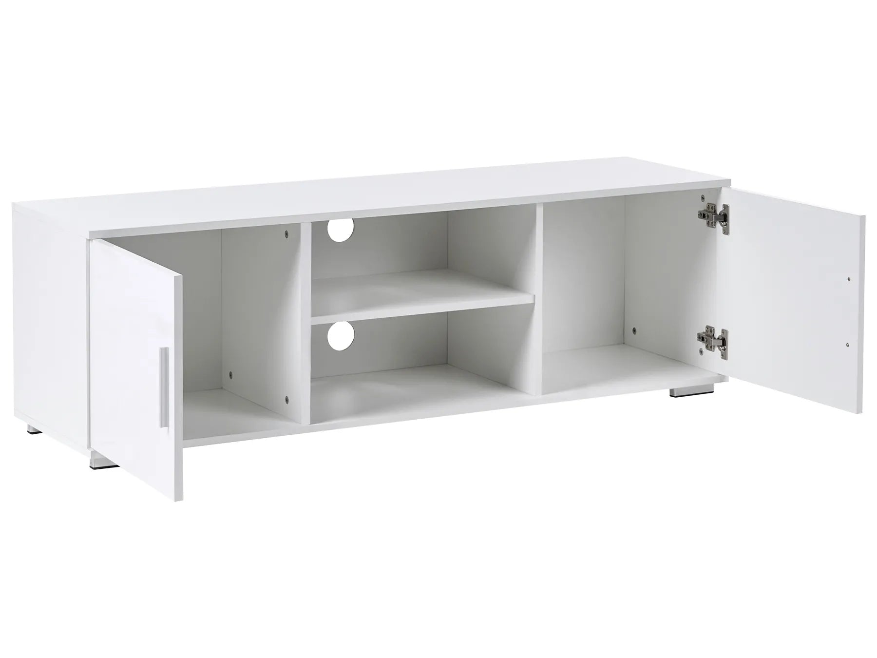 TV Stand with LED CHILLIWACK White