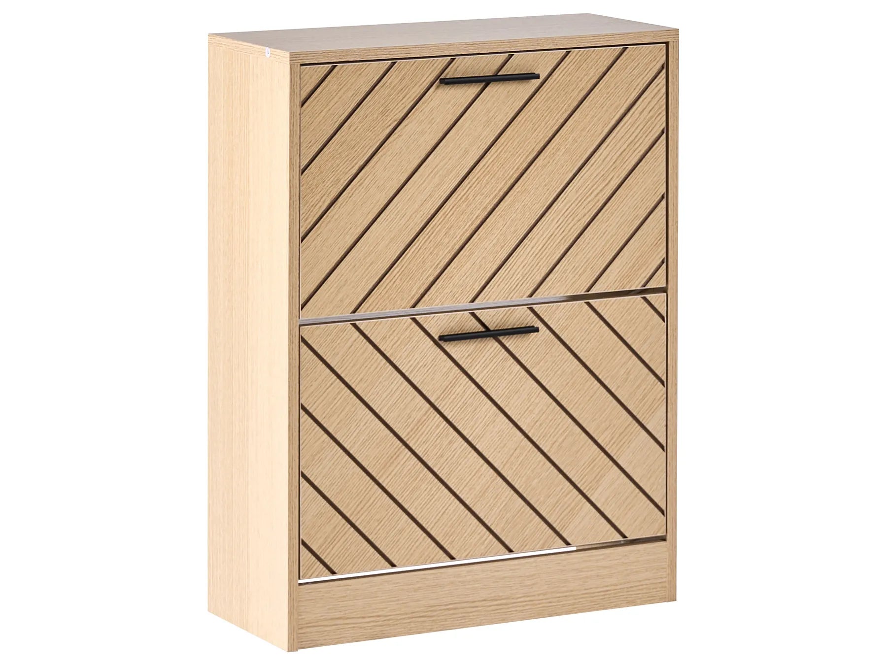 Shoe Storage Cabinet PENTICTON Light Brown