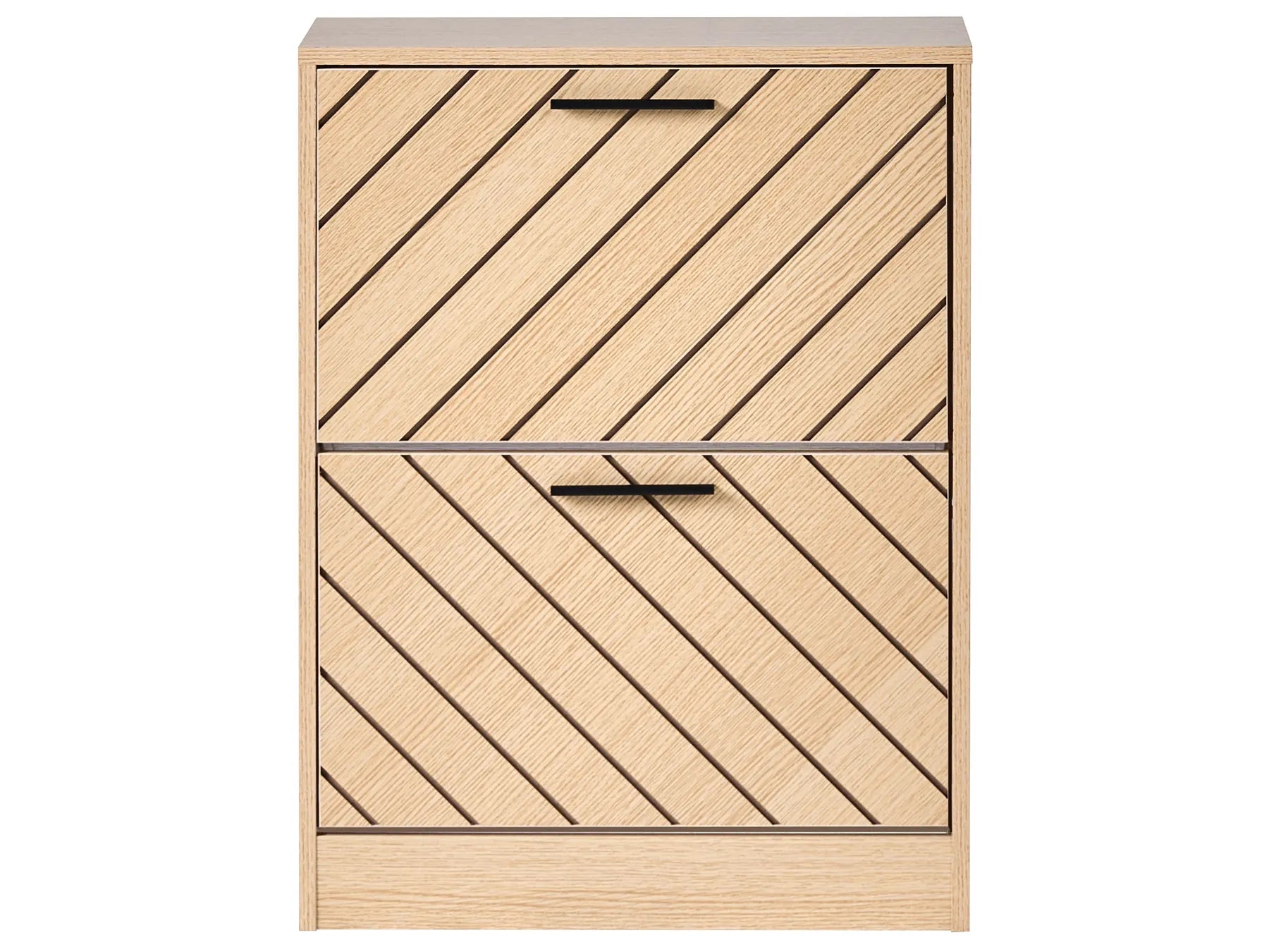 Shoe Storage Cabinet PENTICTON Light Brown