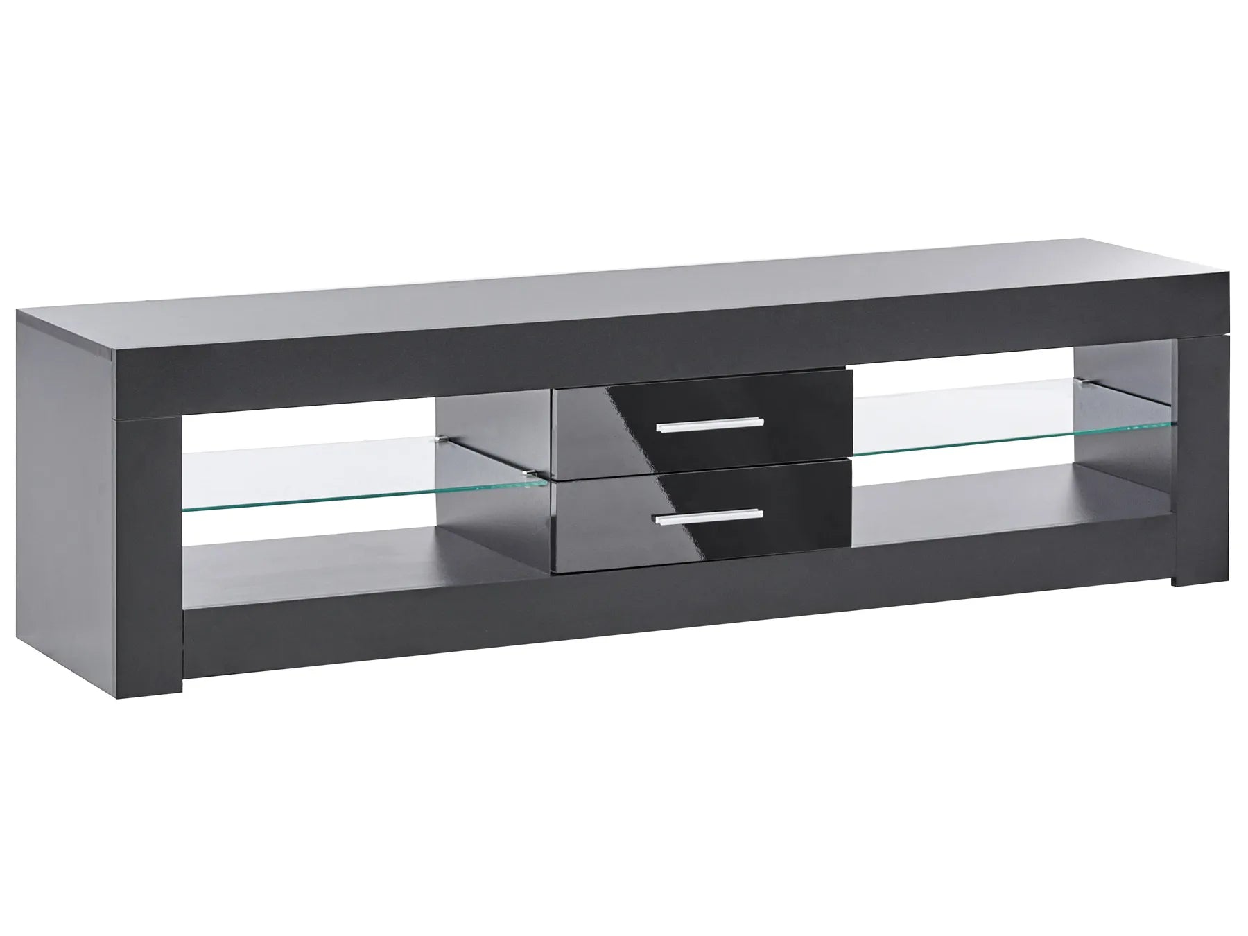 TV Stand with LED ESQUIMALT Black