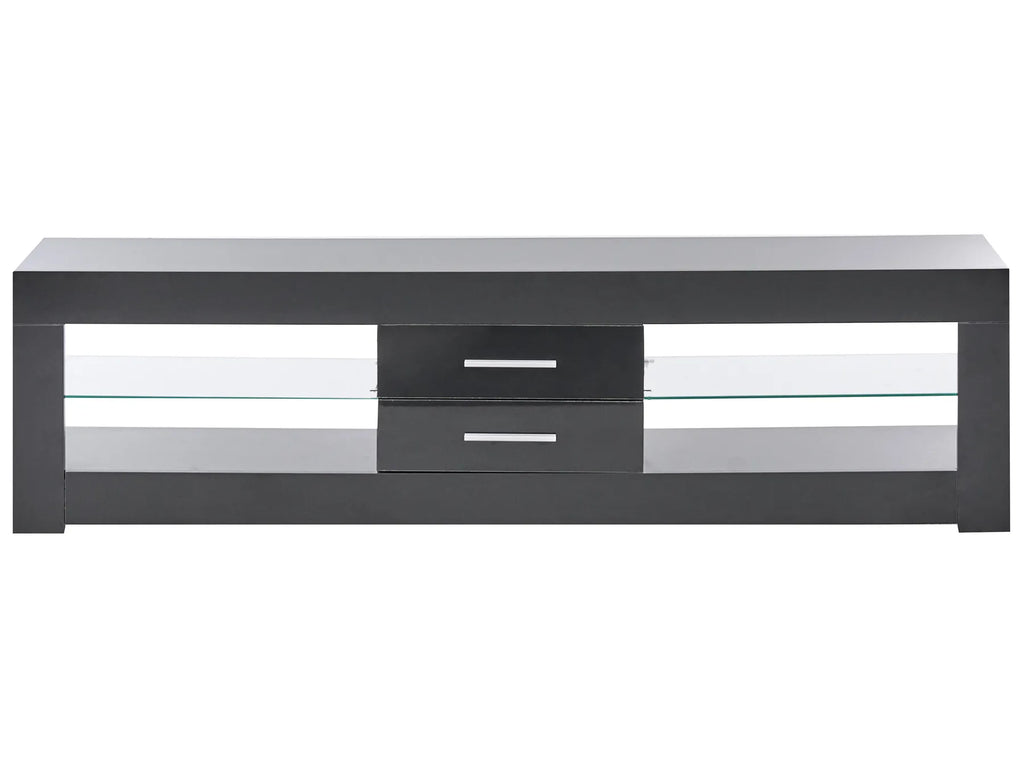 TV Stand with LED ESQUIMALT Black