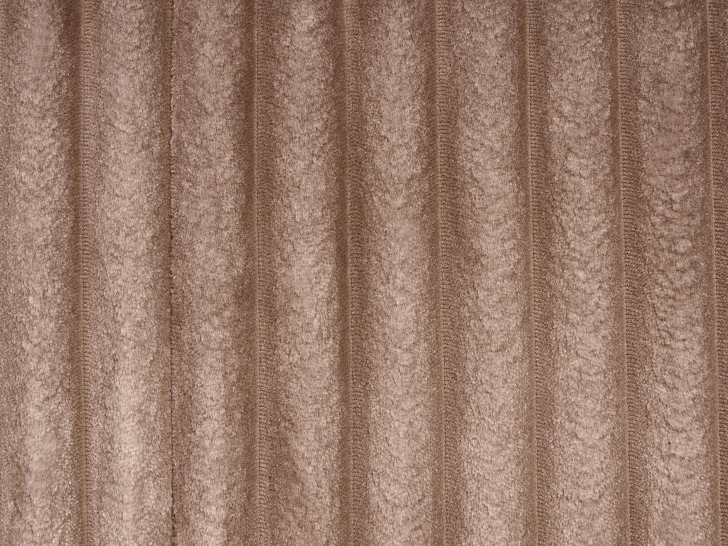 Sofa Bed 2 Seater ABISKO Corduroy Light Brown