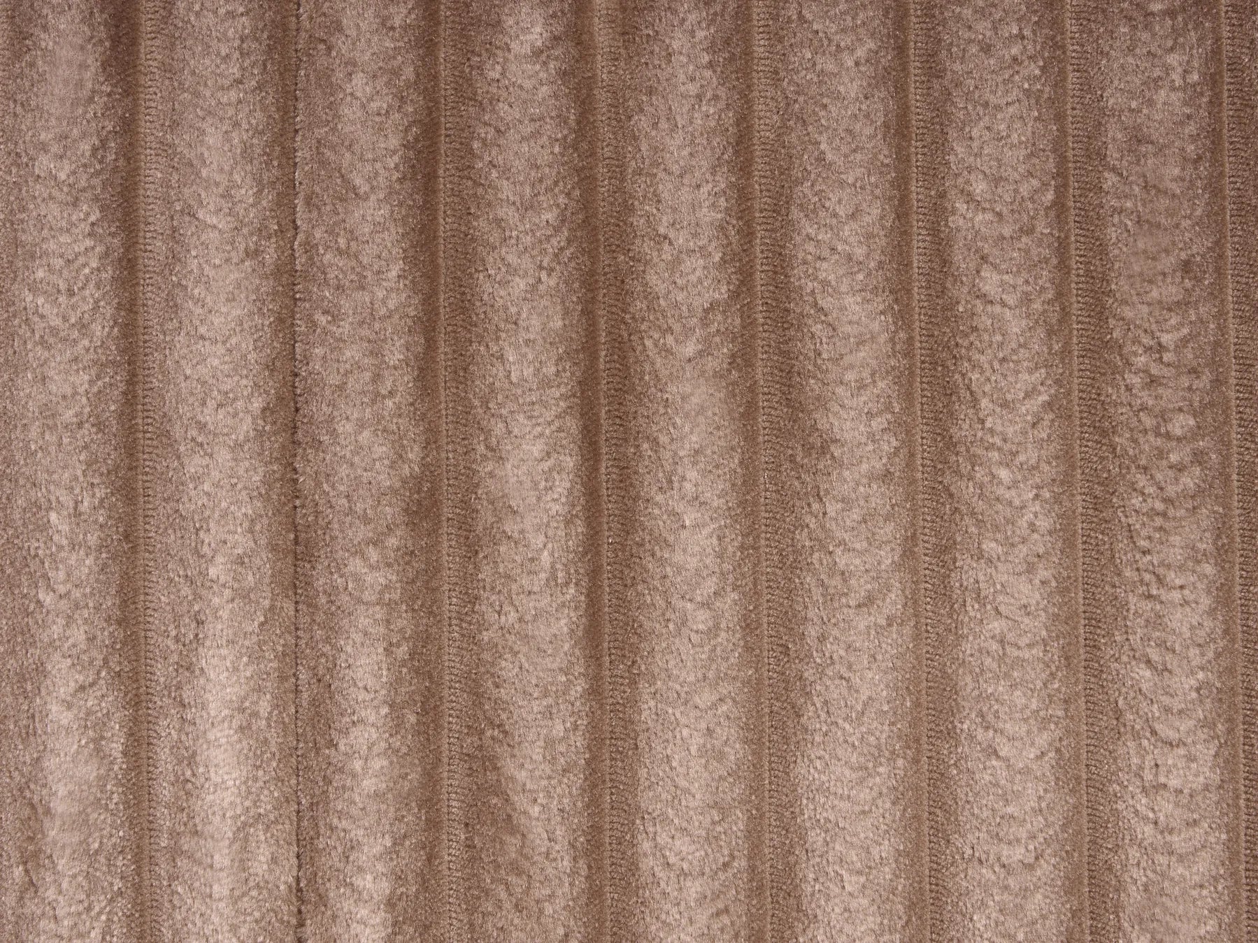 Sofa Bed 2 Seater ABISKO Corduroy Light Brown