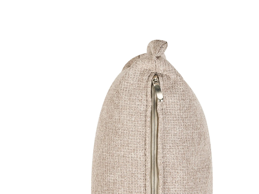 Single Sofa Bed DELLEN Fabric Beige