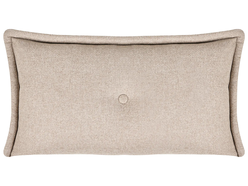 Single Sofa Bed DELLEN Fabric Beige