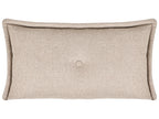 Single Sofa Bed DELLEN Fabric Beige