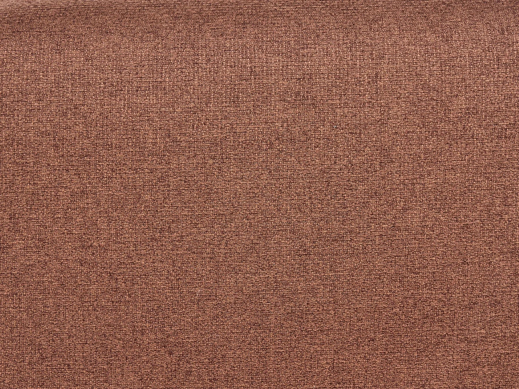 Single Sofa Bed DELLEN Fabric Brown