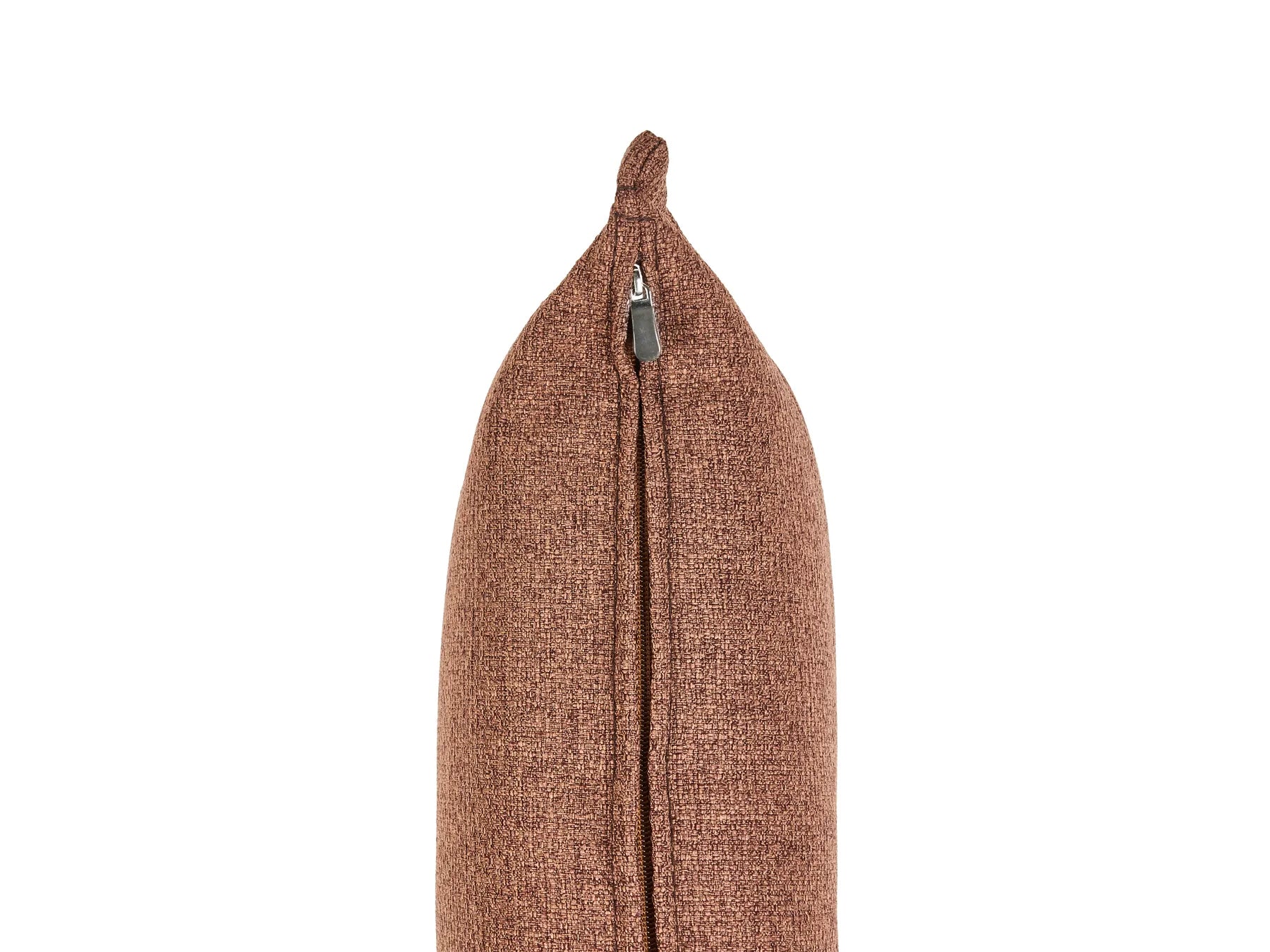 Single Sofa Bed DELLEN Fabric Brown