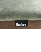 Set of 2 Bar Chairs ISANTI Wood Dark Brown/ Green