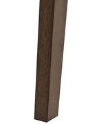 Set of 2 Bar Chairs ISANTI Wood Dark Brown/ Green