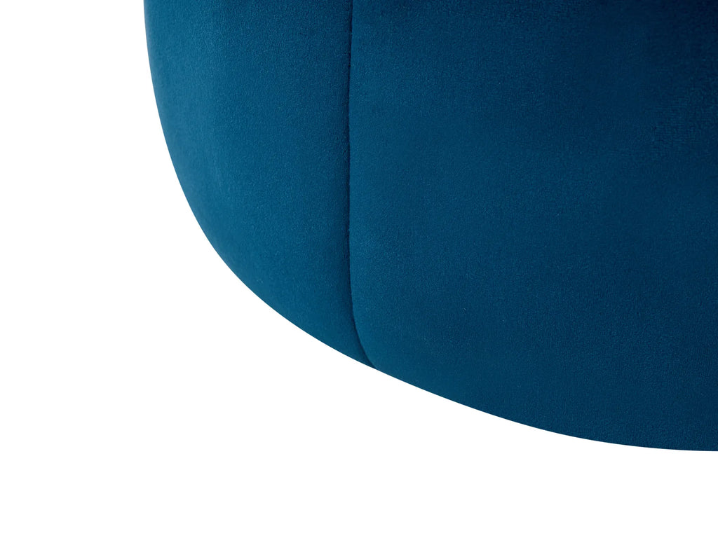 Pouffe SELBY Velvet Blue