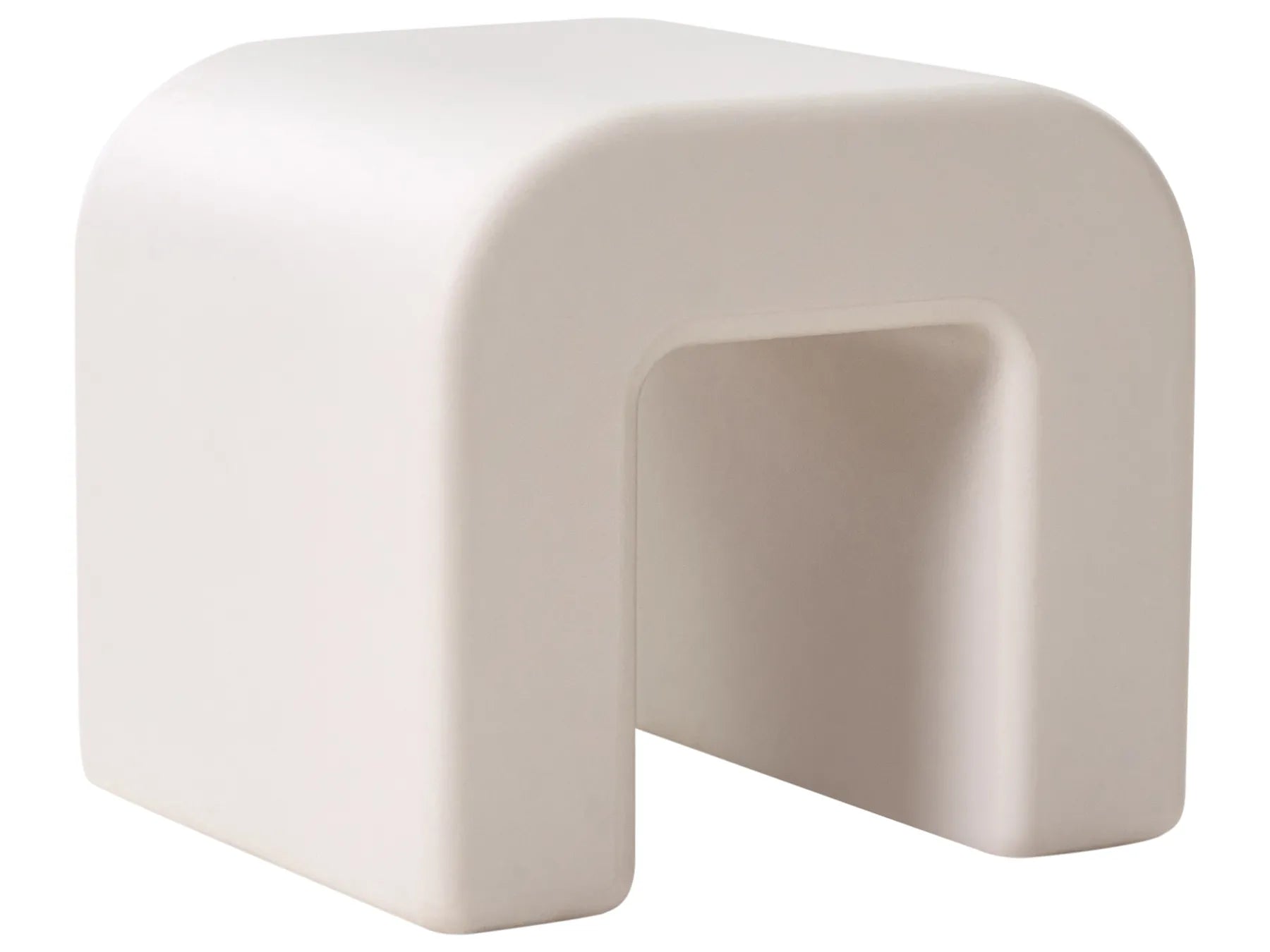 Set of 2 Side Tables MOZIA Light Grey