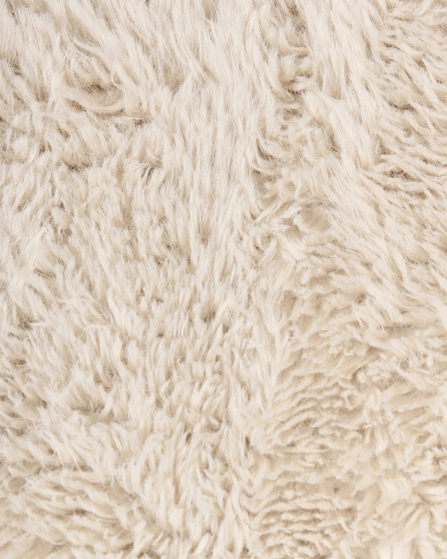 Rocking Chair AKRA Faux Fur Light Beige