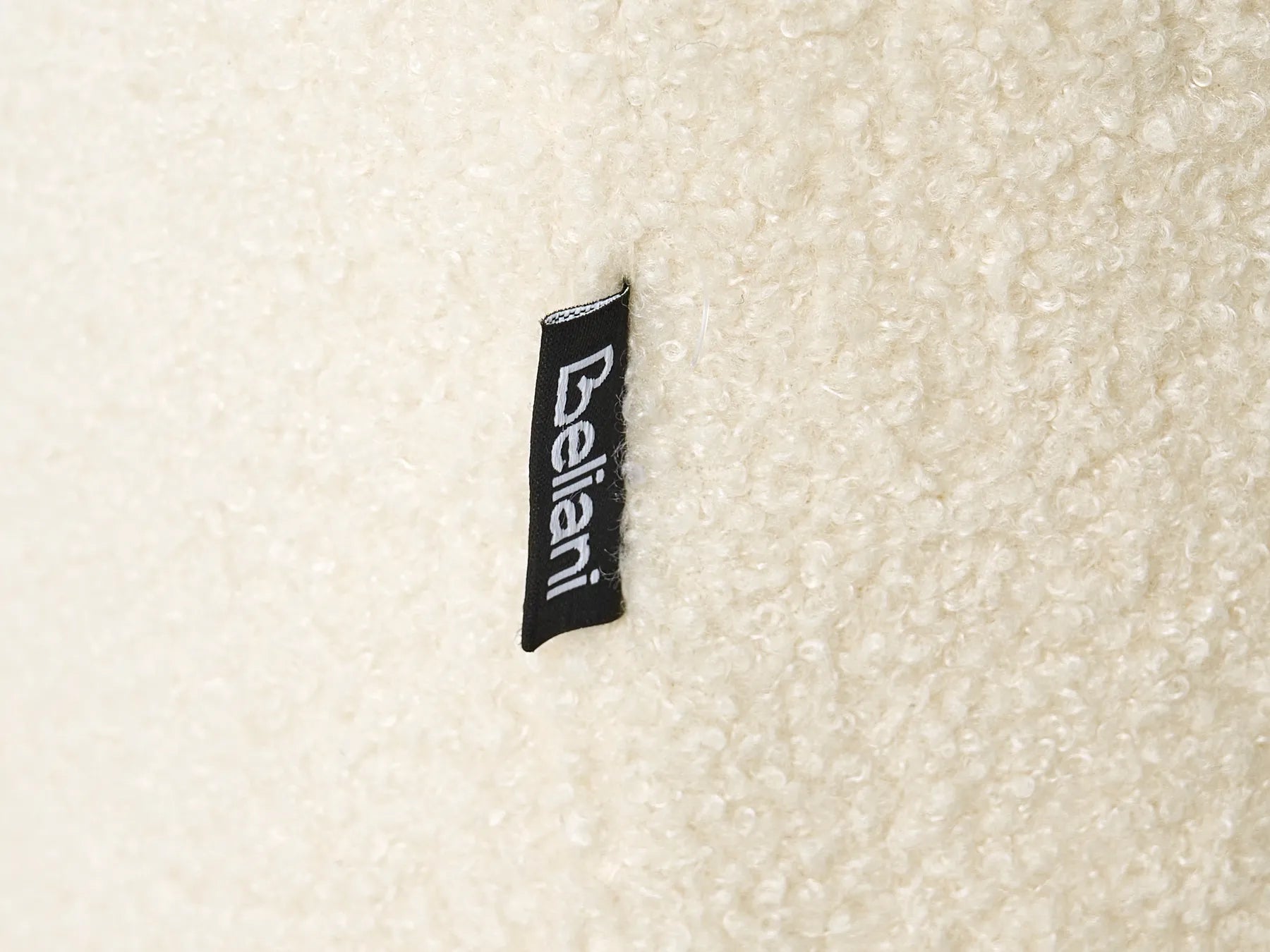 Chaise Longue NERBO Boucle Off-White