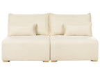 Modular Sofa 3 Seater NERBO Boucle Off-White
