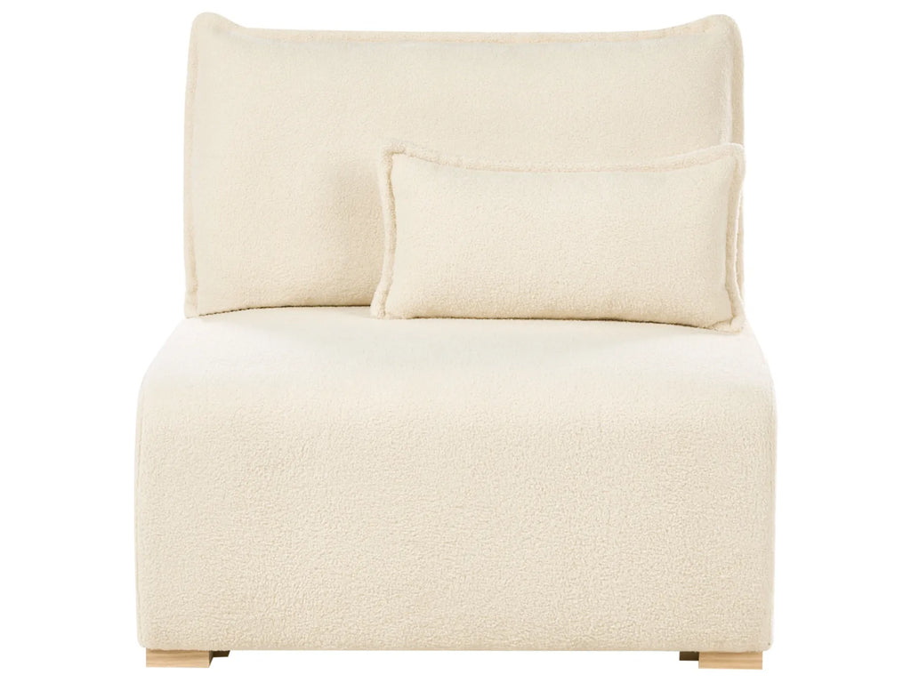Modular Sofa 3 Seater NERBO Boucle Off-White