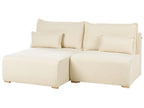 Modular Corner Sofa NERBO Boucle Off-White Right Hand