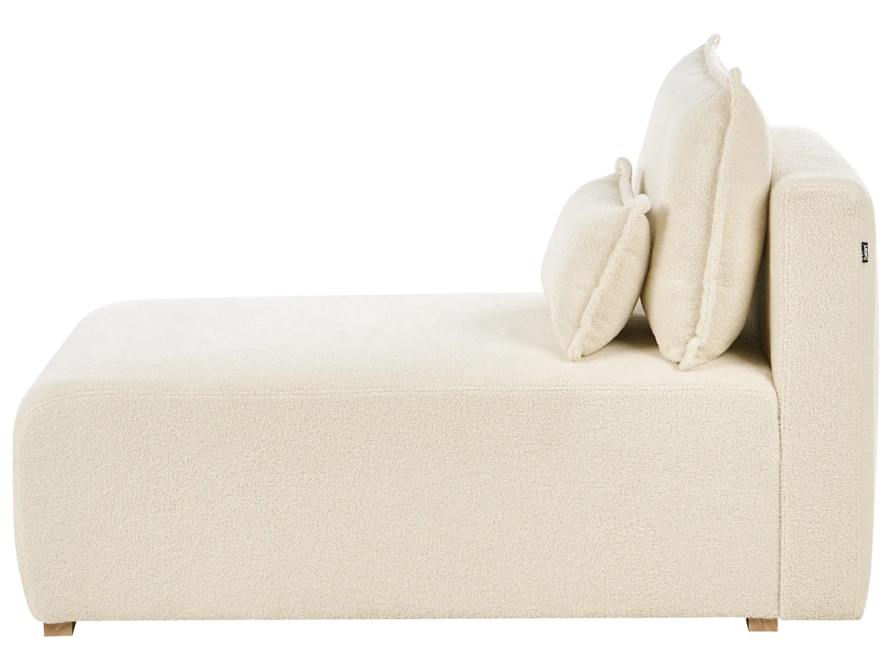 Modular Corner Sofa NERBO Boucle Off-White Right Hand