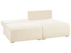 Modular Corner Sofa NERBO Boucle Off-White Left Hand