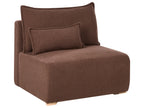 1-Seat Section NERBO Boucle Brown
