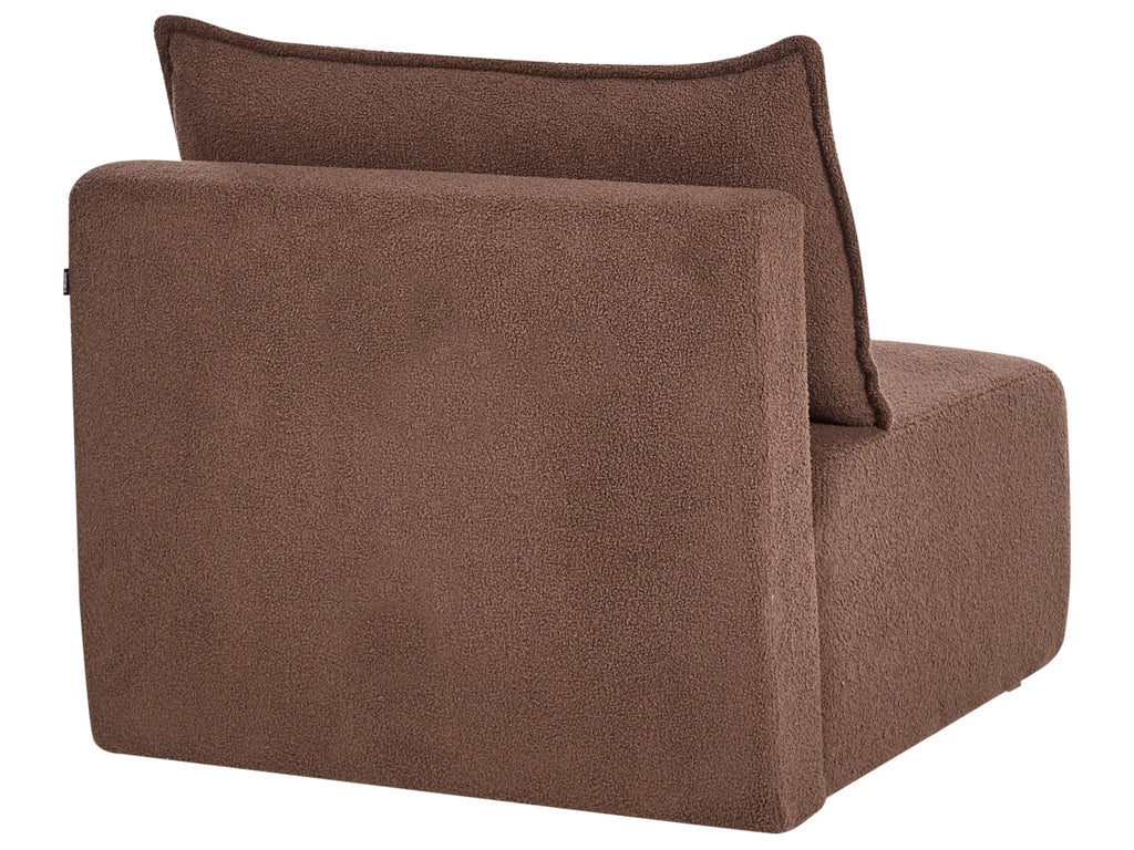 1-Seat Section NERBO Boucle Brown