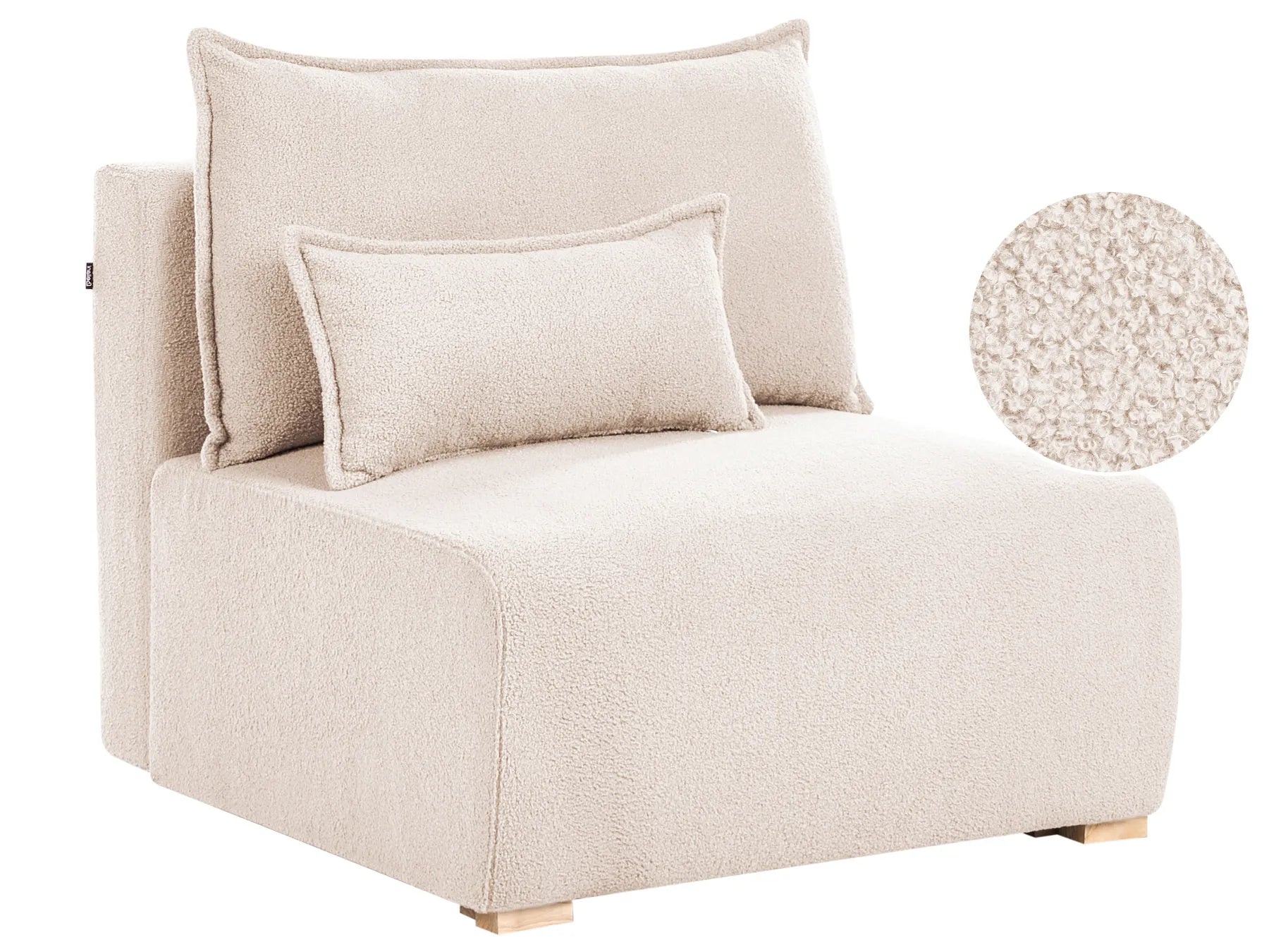 1-Seat Section NERBO Boucle Beige