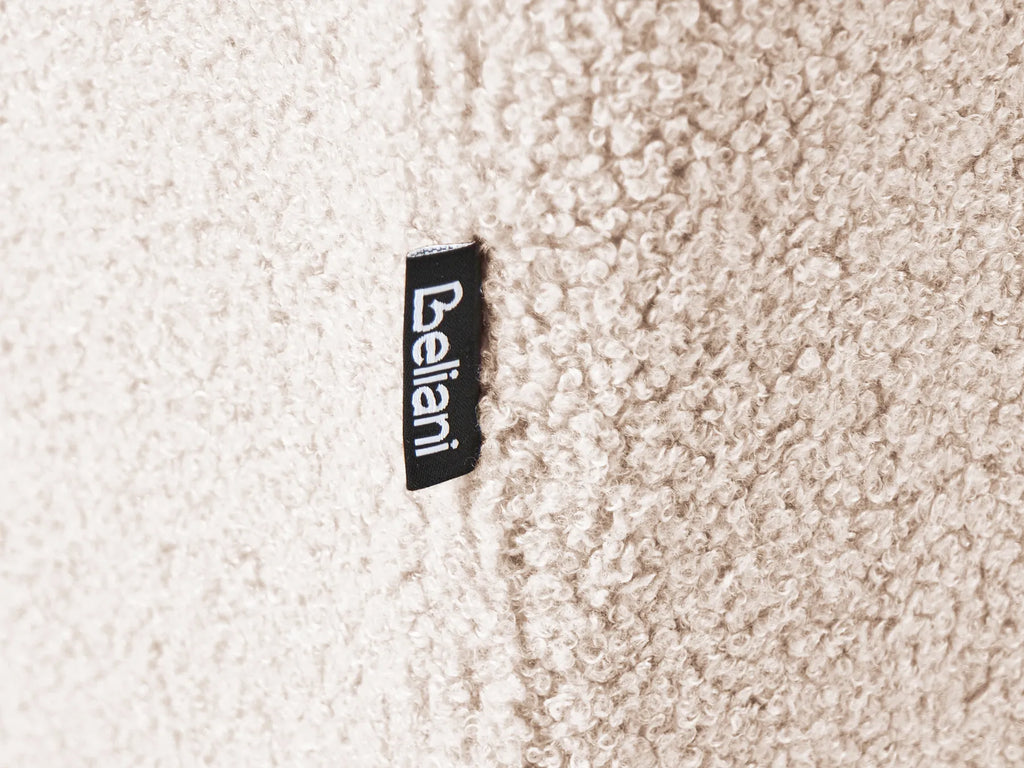 Chaise Longue NERBO Boucle Beige