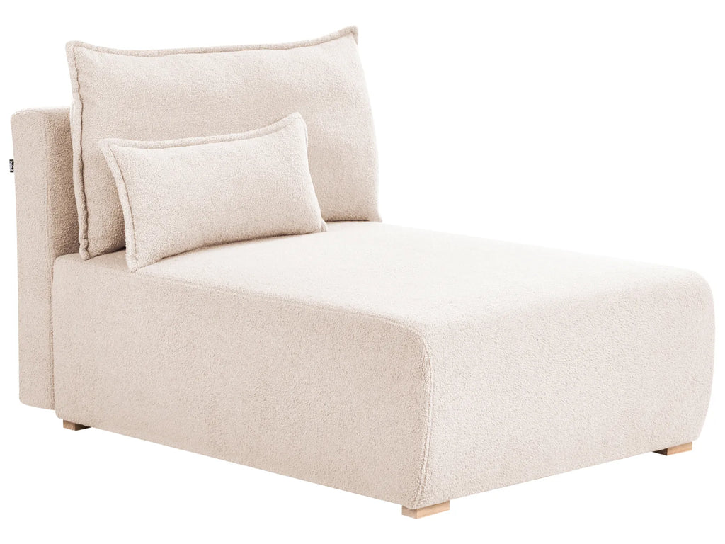 Modular U-Shape Sofa NERBO Boucle Beige