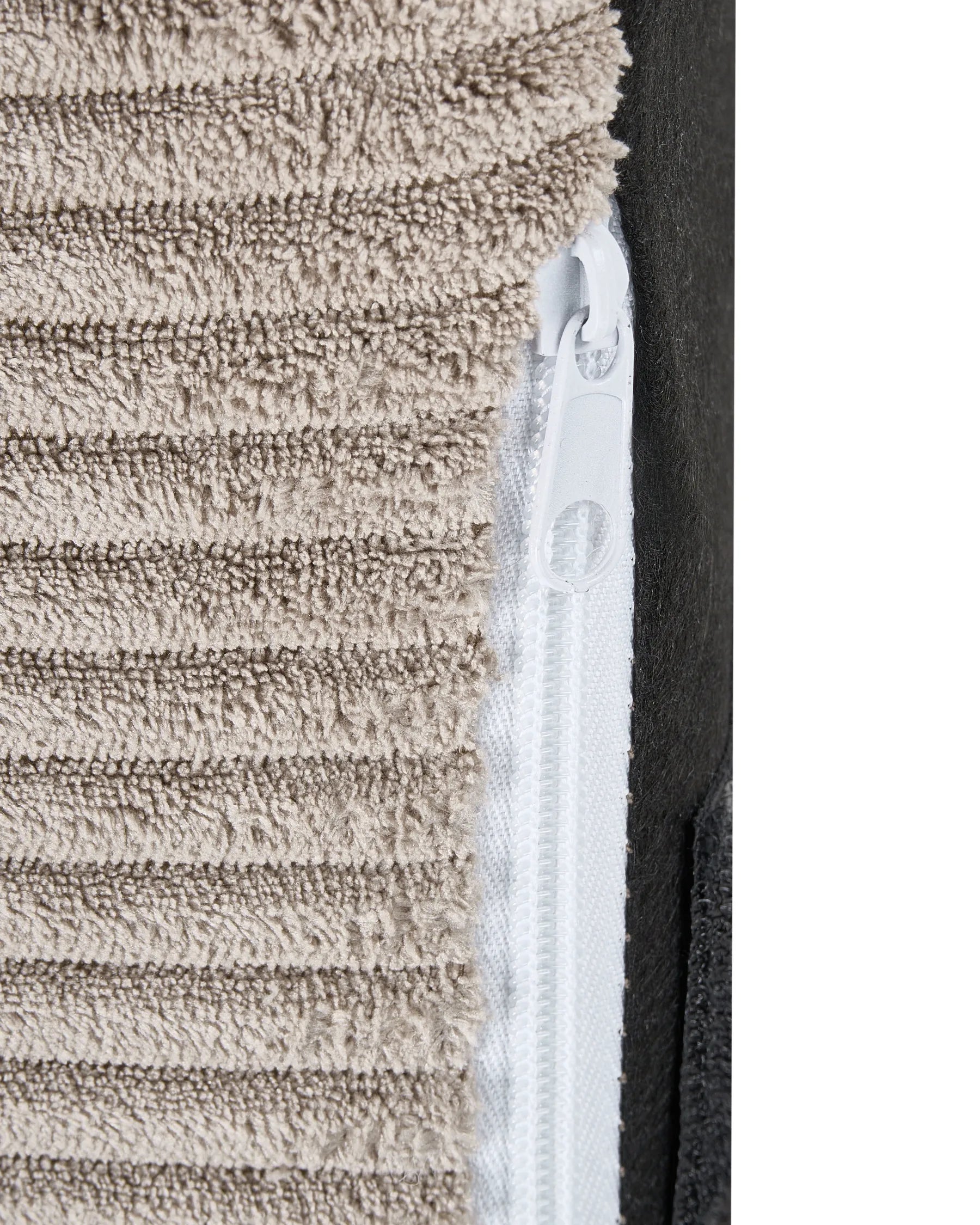 Wingback Chair ABSON Corduroy Beige