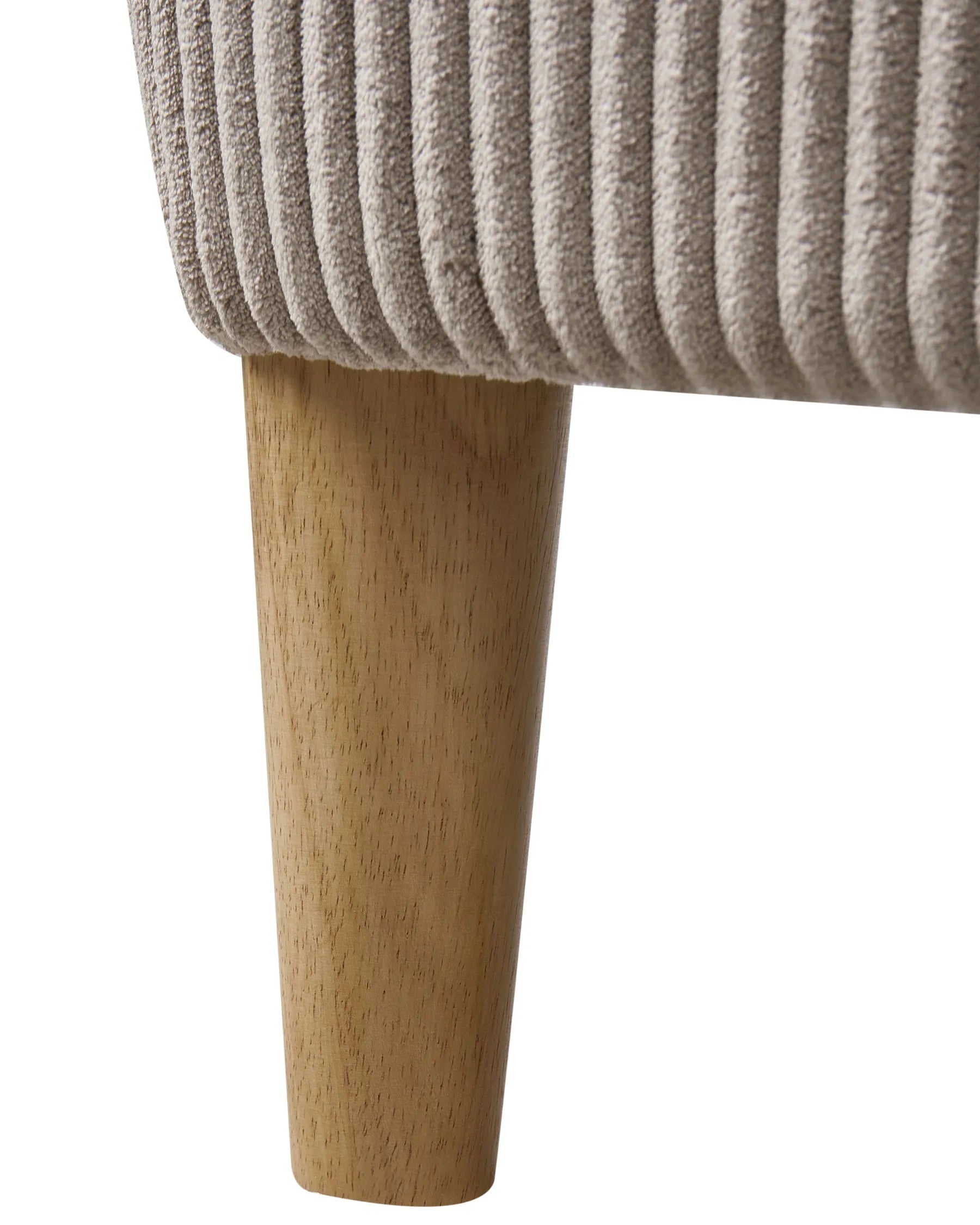 Wingback Chair ABSON Corduroy Beige