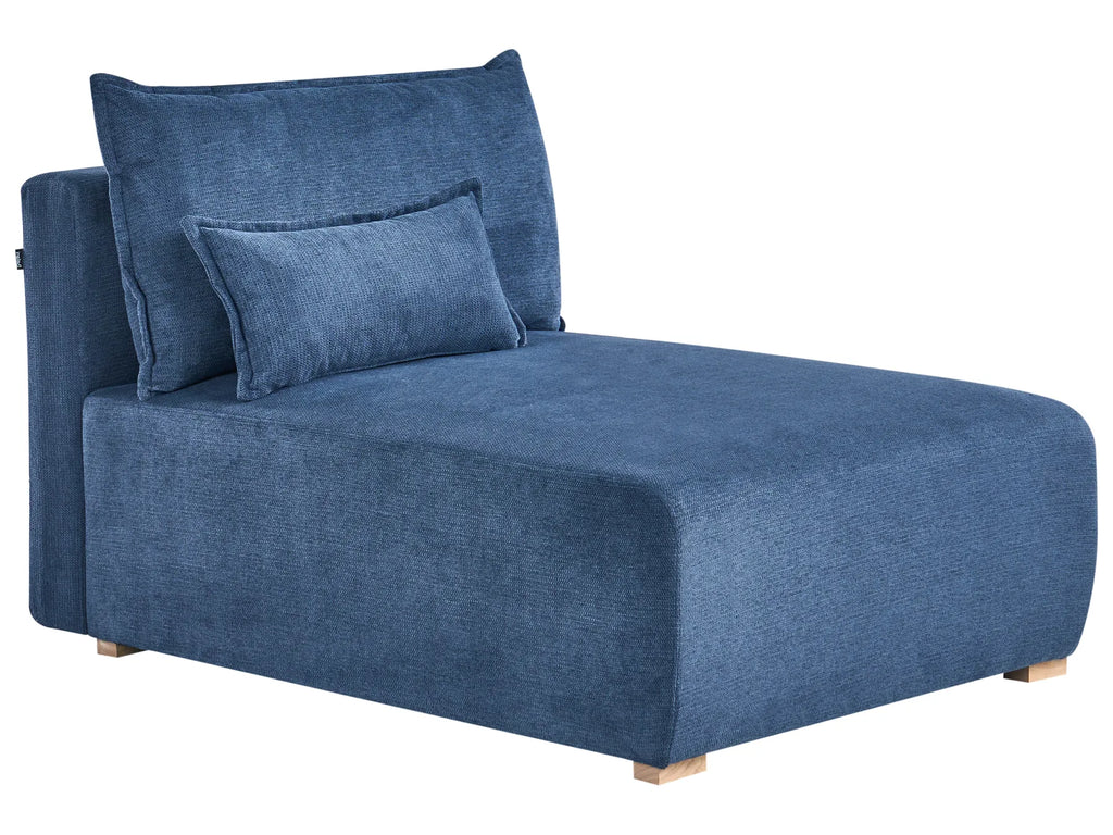 Chaise Longue NERBO Fabric Blue