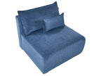 1-Seat Section NERBO Fabric Blue