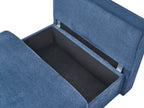 1-Seat Section NERBO Fabric Blue