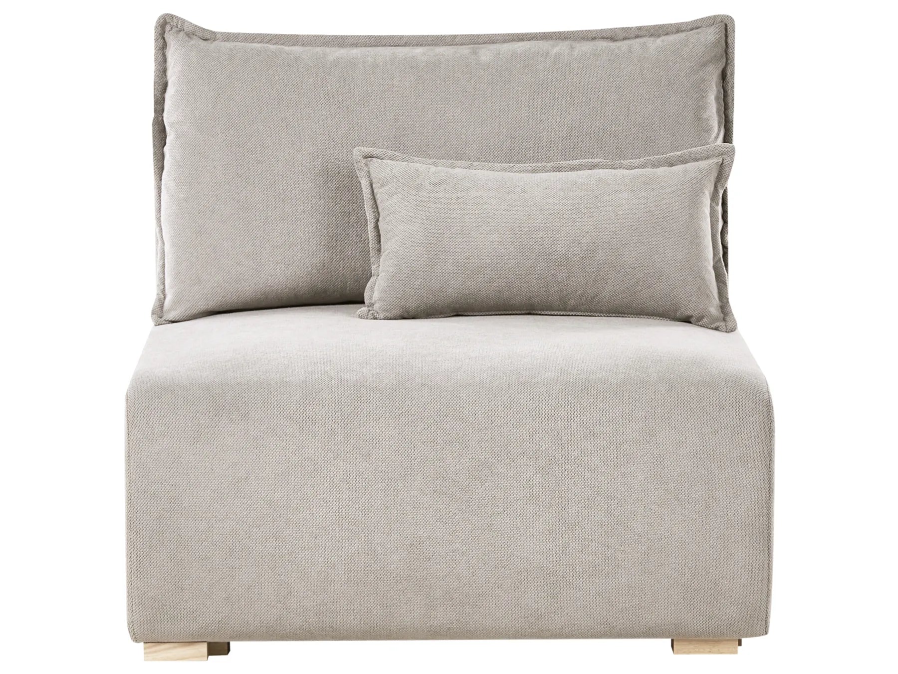 1-Seat Section NERBO Fabric Grey