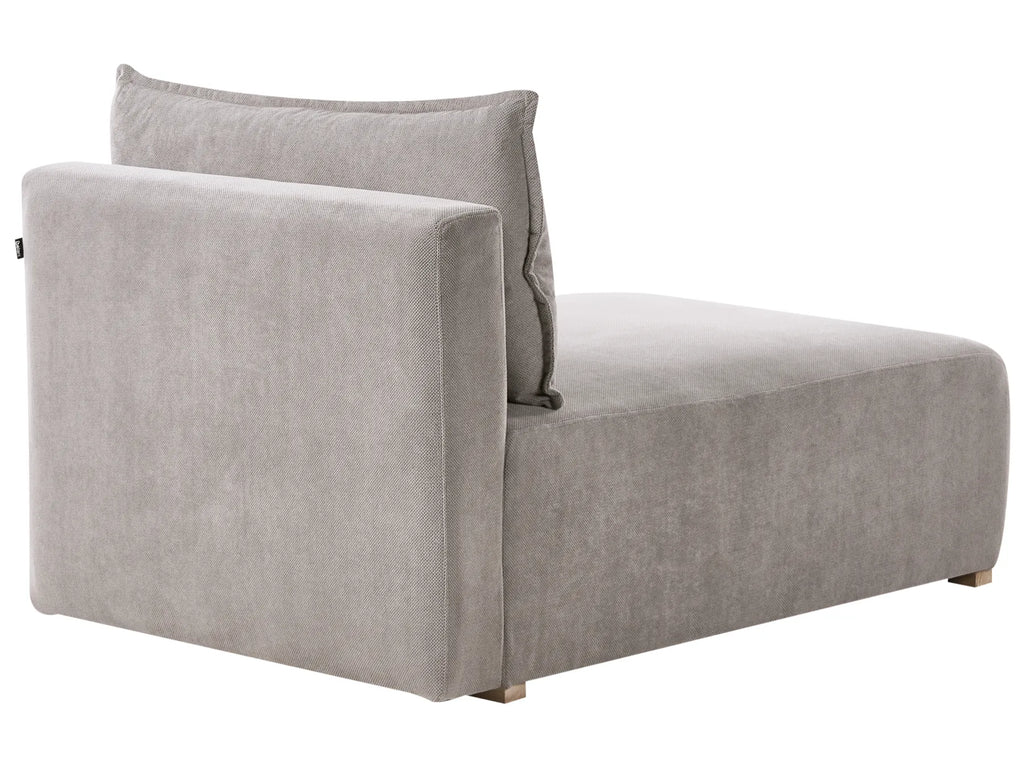 Chaise Longue NERBO Fabric Grey