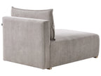 Chaise Longue NERBO Fabric Grey