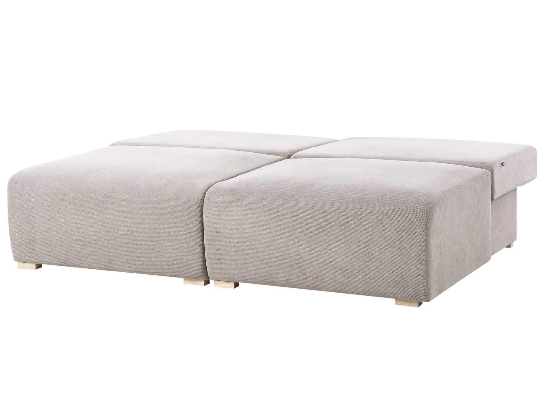 Modular Sofa 3 Seater NERBO Fabric Grey