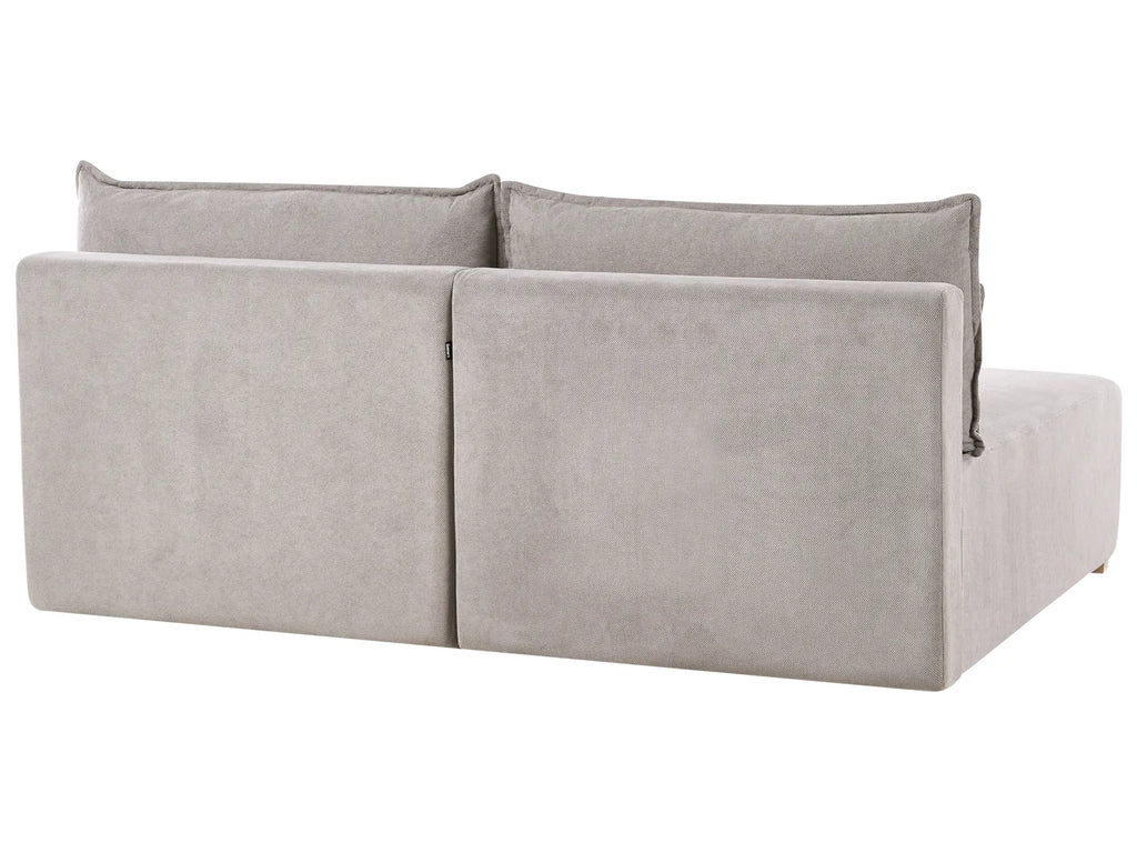Modular Sofa 3 Seater NERBO Fabric Grey