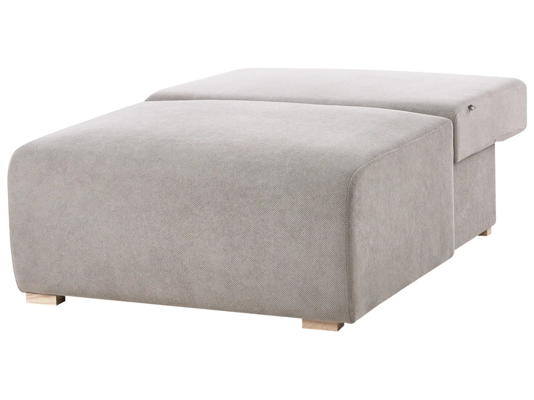 Modular Sofa 3 Seater NERBO Fabric Grey