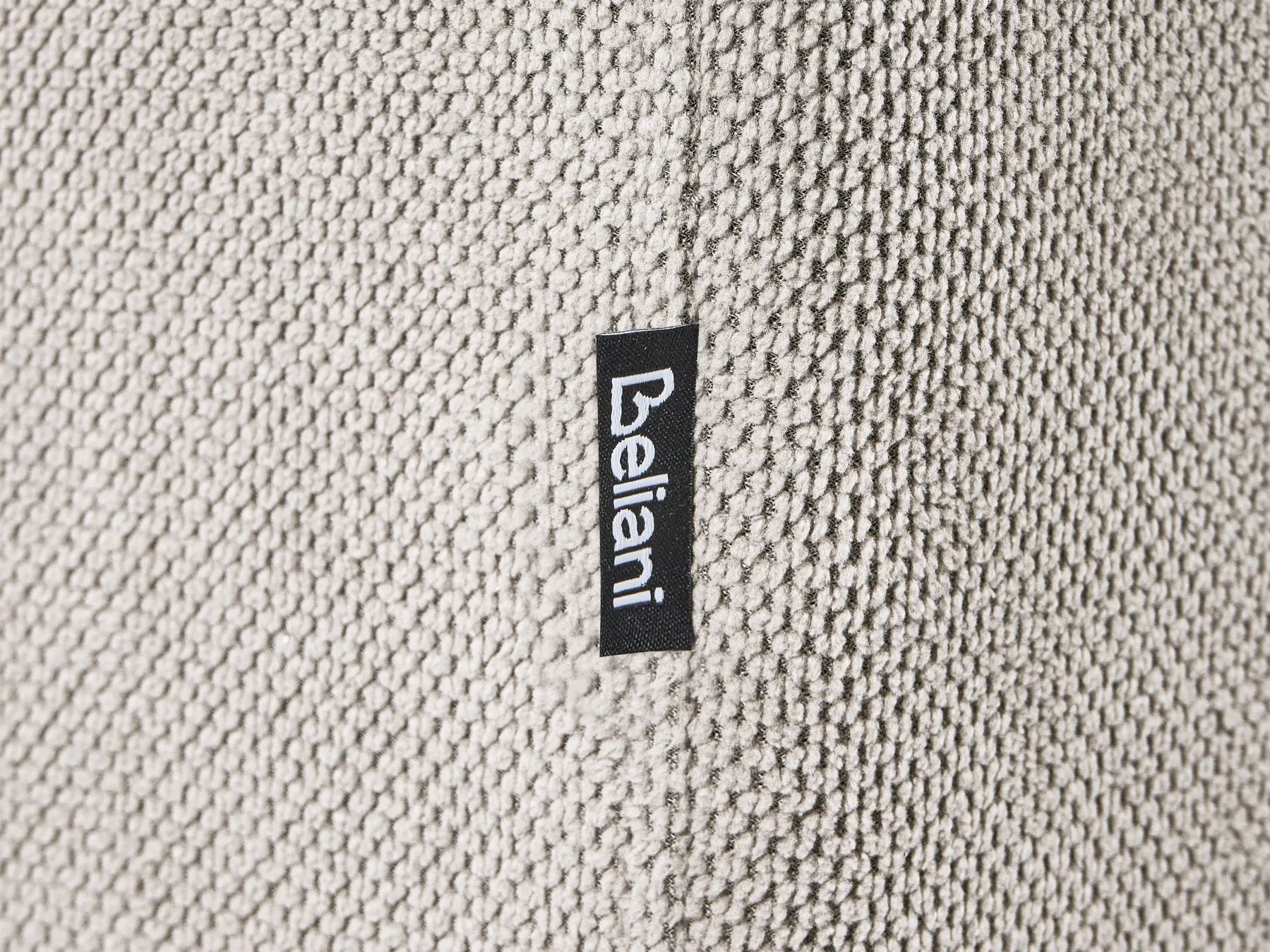 Modular Corner Sofa NERBO Fabric Grey Right Hand