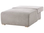 Modular U-Shape Sofa NERBO Fabric Grey
