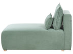 Chaise Longue NERBO Boucle Light Green