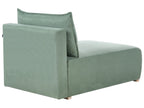 Chaise Longue NERBO Boucle Light Green