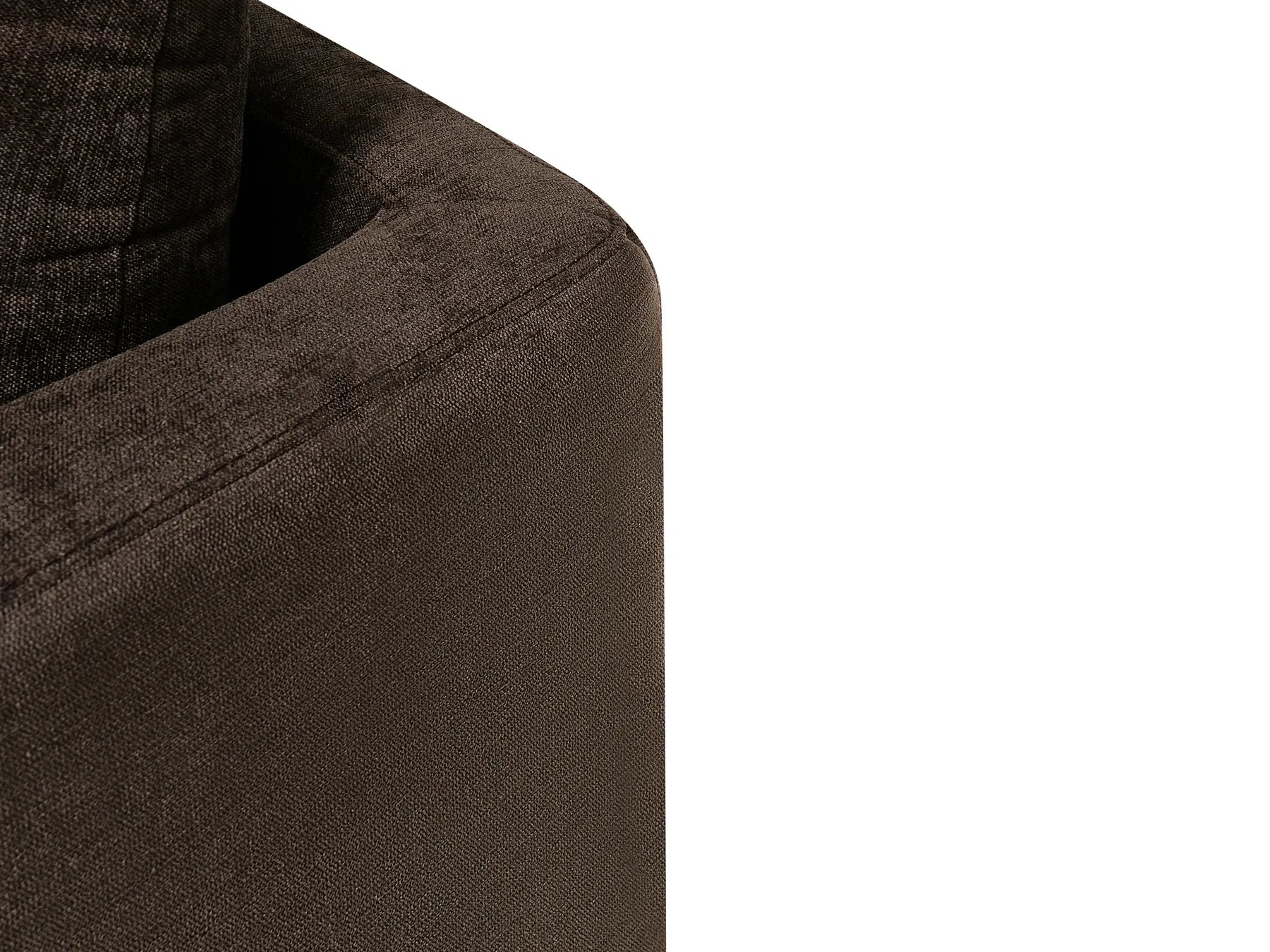 Sofa 2 Seater GIMO Chenille Dark Brown