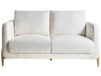 Sofa 2 Seater GIMO Boucle White