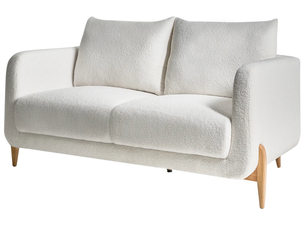 Sofa 2 Seater GIMO Boucle White